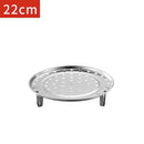 Axyaa Stainless Steel Steamer Rack & Grill Stand for Kitchen Cooking
