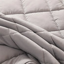 Axyaa Quilted Mattress Protector Cover with Zipper Closure - Luxury Soft Bed Sheet