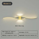Axyaa LED Irregular Wall Light for Living Room TV Background, Minimalist Design