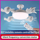 Axyaa Smart LED Ceiling Fan Light Remote Dimming Drone Lamp