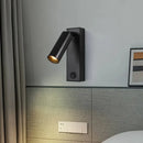 Axyaa LED Wall Spotlight with Switch and USB Port for Bedroom Living Room