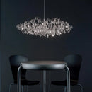 Axyaa Post-Modern LED Chandelier Luxury Stainless Steel Indoor Lighting