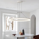 Axyaa Nordic Crystal Ring Chandelier for Home Indoor Lighting