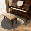 Axyaa Piano Insulation Mat Set Solid Color Irregular Creative Rug Easy Care Rugs