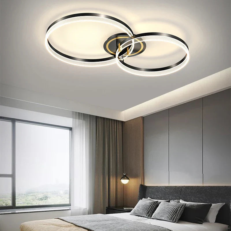 Axya LED Ceiling Chandelier Modern Luxury Acrylic Light Fixture for Home Decor