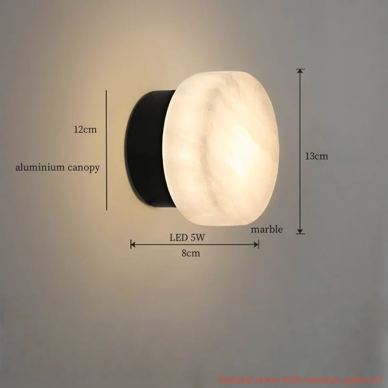 Axyaa Nordic LED Wall Lamps - Modern Indoor Bedroom Lighting Fixture