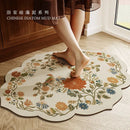 Axya Diatom Mud Floor Mat - Absorbent, Waterproof, Non-Slip Bathroom Foot Pad