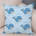 Axyaa Cartoon Animal Cushion Cover: 45*45cm for Living Room, Sofa, Car, Children's Room