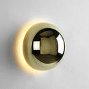 Axyaa LED Round Wall Lamp for Bathroom Bedroom, Nordic Modern Design, Sconce Stair Kids Room