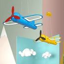 Axyaa Airplane Kids Room LED Pendant Light