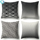 Axyaa Geometric Decorative Pillow Cases Eco-Friendly Home Pillowcases