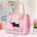 Axyaa Kawaii Thermal Lunch Bag for Women, Girls, Kids - Cute Bento Tote Pouch