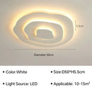 Axyaa LED Multilayer Ceiling Lamp with Remote Control for Modern Home Decor