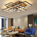 Nordic Black LED Ceiling Lamp for Modern Living Room, Bedroom, Study, Dining Room by Axyaa
