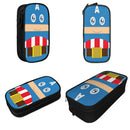 Axyaa Captain America Pencil Case: Large Storage Bag for Students and Office Essentials