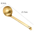 Axyaa Stainless Steel Ramen Soup Ladle Long Handle Cutlery Kitchen Utensil
