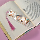 Memorial Acrylic Bookmark Custom Photo Text Tassel Printed Axyaa Mother's Father's Day Gift