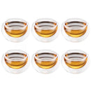 Axyaa Glass Teacup Tea Infuser Set - Heat Resistant Drinkware Mug