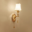 Axyaa Nordic Glass Wall Lamp Switch Modern Home Lighting
