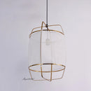 Axyaa Bohemian Gauze Ceiling Pendant Light for Art Deco Ambiance