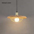 Axyaa LED Wood Pendant Lamp for Kitchen, Restaurant, Bar - Stylish Indoor Lighting Fixtures