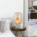 Axyaa Contemporary Glass Desk Lamp LED Living Room Bedroom Decor
