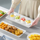 Axyaa 3-Tier Porcelain Serving Platter with Folding Stand