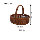 Axyaa Handwoven Bread Storage Basket: 9 Styles, Multi-functional Organizer & Fruit Tray