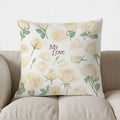Axyaa Seashell & Starfish Pattern Decorative Pillow Cover