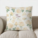 Axyaa Seashell & Starfish Pattern Decorative Pillow Cover