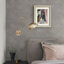 Axyaa Copper Wall Lamp Sconce Pull Chain Switch Nordic Modern Indoor Lighting
