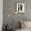 Axyaa Nordic Copper Wall Lamp Sconce Pull Chain Switch Indoor Lighting Bedroom Mirror Stair Light
