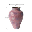 Axyaa Ceramic Vase Plant Pots: Creative Table Decoration for Flowers Arrangement and Room Aesthetic