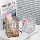Axyaa Square Pen Holder Pencil Container for Office Supplies & Makeup Brushes