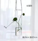 Axyaa Angel Glass Vase for Living Room Decor with Hanging Hydroponic Flowers