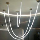 Axyaa Silicone LED Chandelier - 360-degree Light for Living Room, Restaurant, Hotel