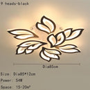 Axyaa Maple Leaf LED Ceiling Lamp - 2025 Nordic Minimalist Chandelier
