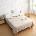 Axyaa Silk Breathable Cool Quilt for Summer Spring Autumn - Machine Washable