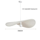 Axyaa Nordic Fabric Hat Pendant Lights - Home Decor Hanging Lamps