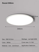 Axyaa Modern Minimalist LED Ceiling Light for Living Room and Bedroom