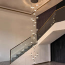 Axyaa LED Chandeliers: Modern Pendant Lights for Living Room and Dining Room