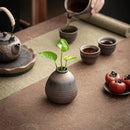 Modern Minimalist Axyaa Ceramic Vases Handmade Antique Decorative Handicrafts