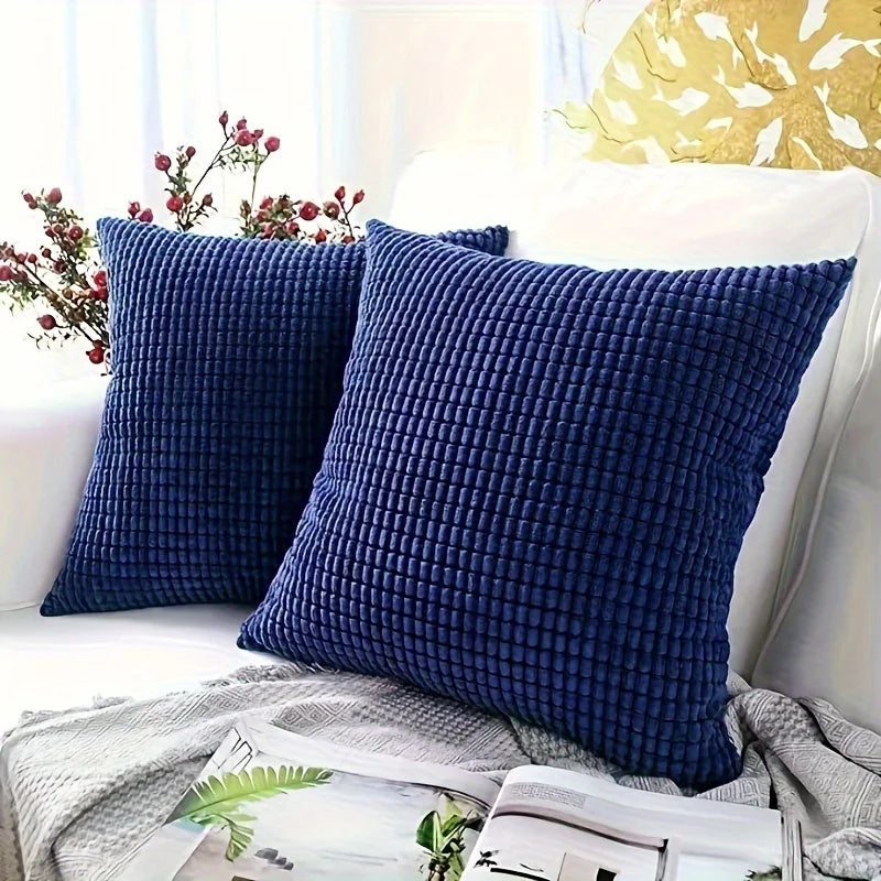 Decorative Square Pillow Cover, Axyaa Brand, Contemporary Style, 45x45CM Throw Pillow Cover