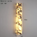 Axyaa Marble Wall Lamp Dimmable Indoor Lighting for Parlor, Bedroom, Stairs, Bathroom