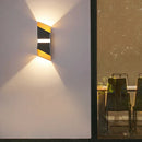 Axyaa Outdoor Cube Wall Light - Waterproof Modern Sconce for Garden and Porch