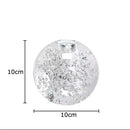 Axyaa Crystal Bubble Ball Vase Desk Decoration Artificial Flower Arrangement Room Decor