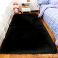 Axyaa Faux Fur Sheepskin Area Rug Plush Soft Carpet for Home Decor