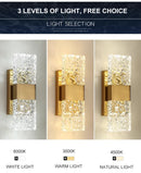 Modern Marble Wall Lamp by Axyaa - Elegant Bedroom Decor Light for Living Room, Restaurant, Hotel