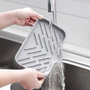 Silicone Sink Tray with Drain for Axyaa Kitchen Organizer