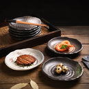 Axyaa Ceramic Sushi Snack Plates Set | Creative Restaurant Tableware and Small Dishes